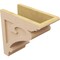 Ekena Millwork 7"W x 14"D x 14"H Classic Mayflower Rough Cedar Woodgrain TimberThane Corbel, Primed Tan CORUR07X14X14MAYRCPR - alternate 5